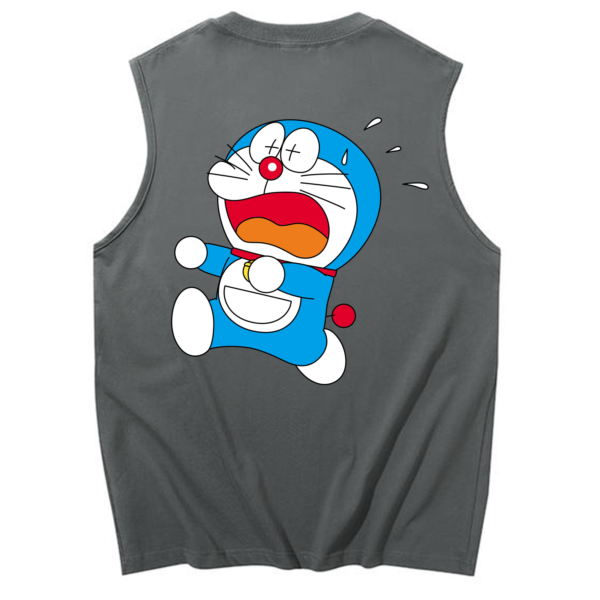 （画像用） ドラえもん Doraemon コットン100％タンクトップ（背面プリント）